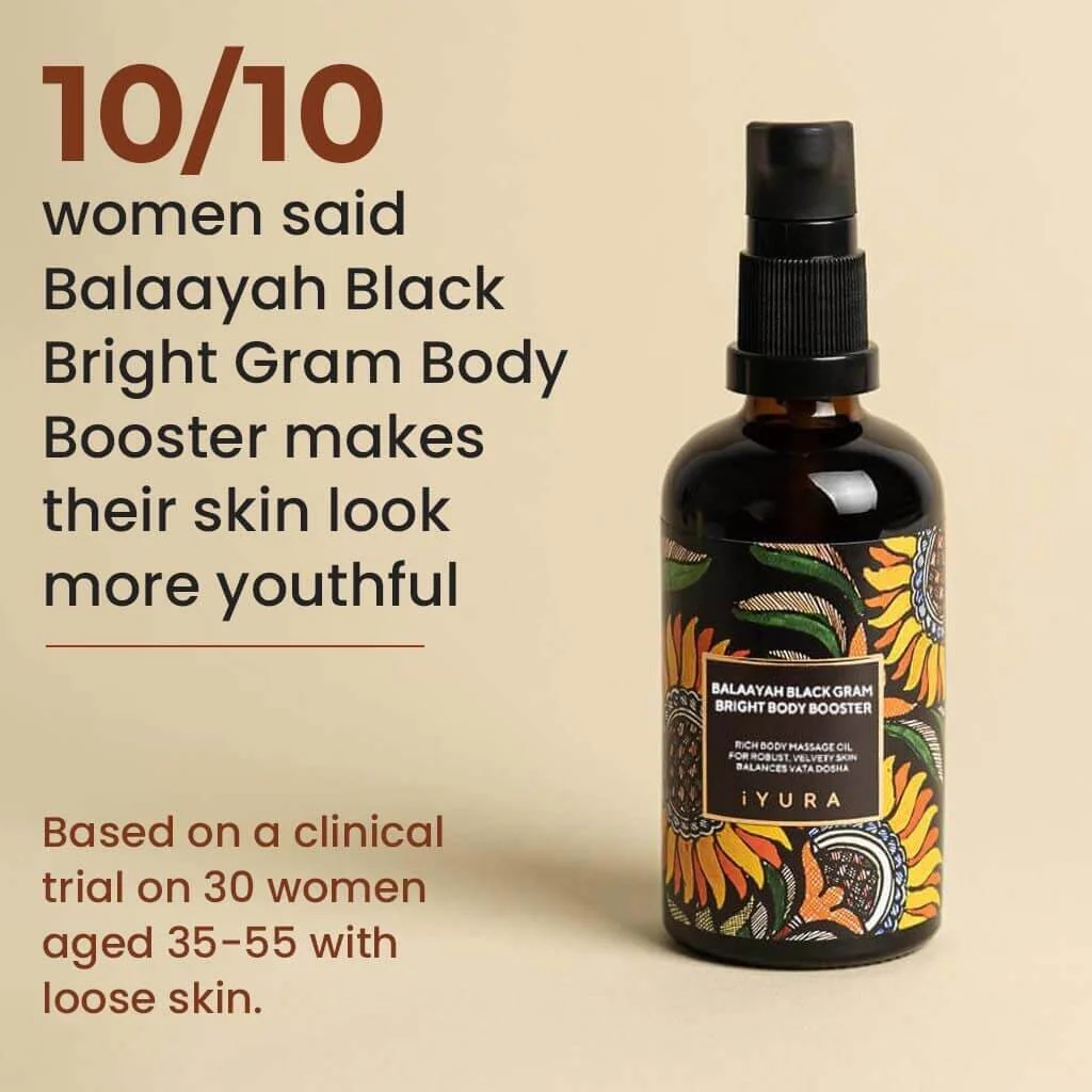 Balaayah Black Gram Bright Body Booster - CLINICALLY TESTED - Image 4