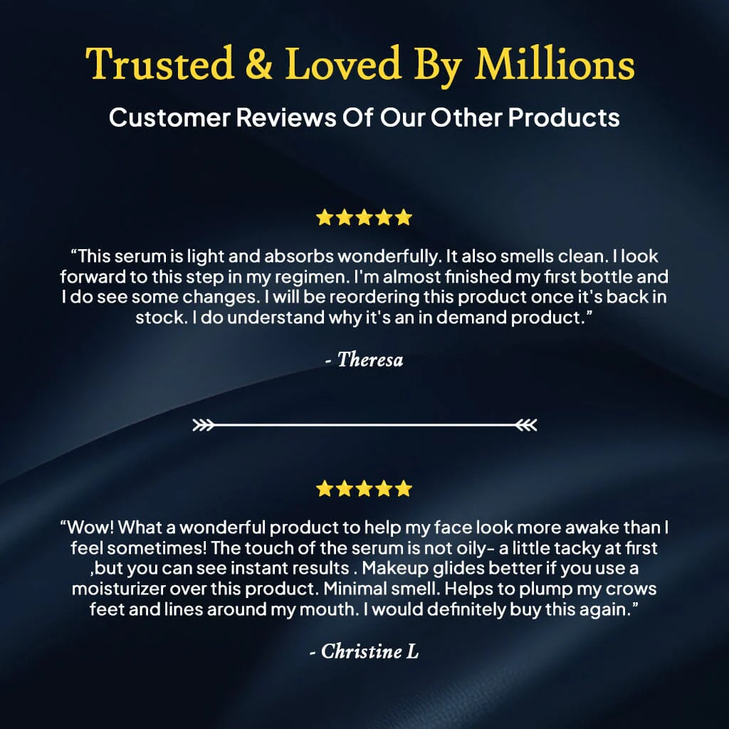 Firm-Focus Face Serum - Firms, Brightens, Hydrates Aging, Crepey Skin - Focused-Firming Formula with Cotton Tree, Zebrawood, Strawberry Begonia - Best Face Serum for Loose, Saggy Facial Skin - With Clinically Tested Ingredient Combinations - Image 9