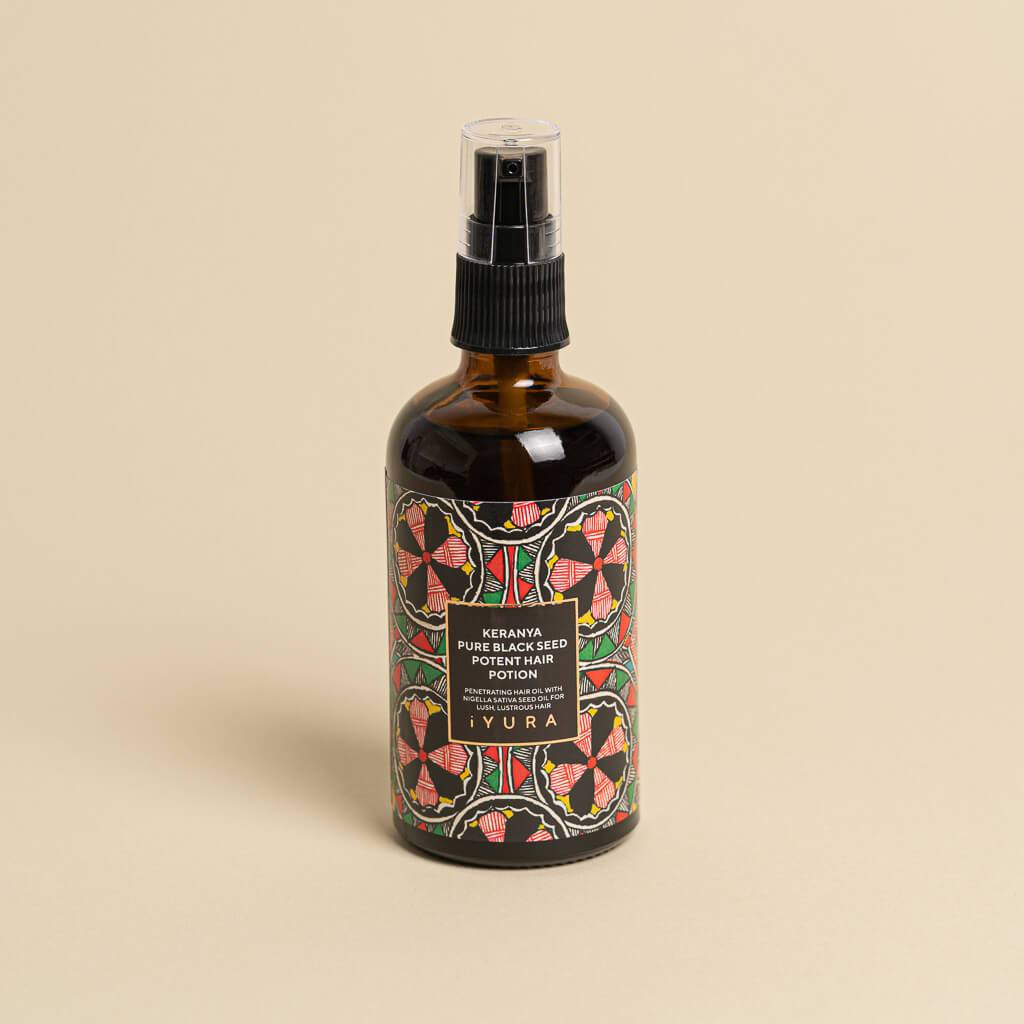 Keranya Pure Black Seed Potent Hair Potion - With FREE Neem Wood Comb - Image 12