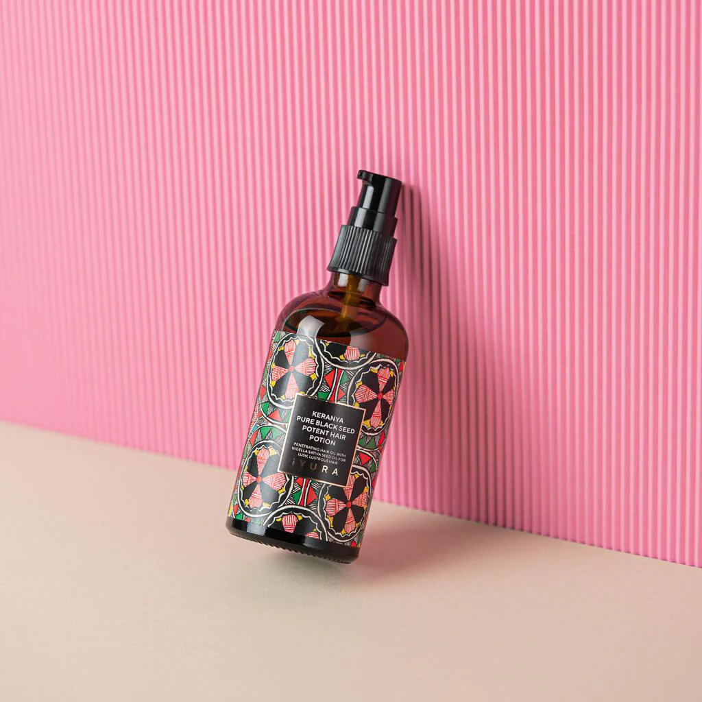 Keranya Pure Black Seed Potent Hair Potion - With FREE Neem Wood Comb - Image 9