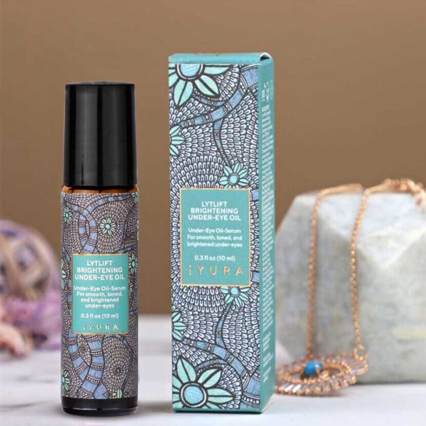 Lytlift Brightening Under-Eye Oil-Serum - Ayurvedic Gem to Reduce the Appearance of Lines Around the Crow’s Feet Area - Image 3