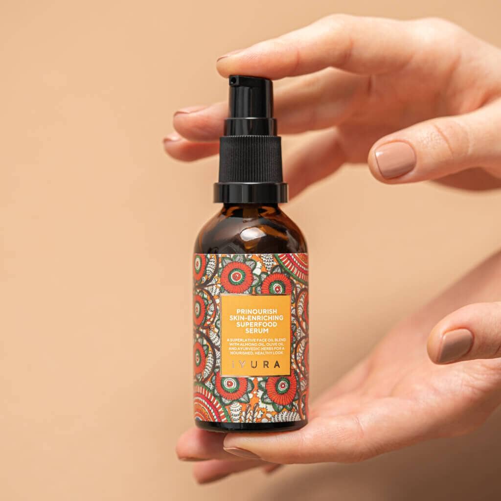 Prinourish Skin-Enriching Superfood Serum - With Almond Oil, Olive Oil, Turmeric, Mango and More Ayurvedic Herbs: - Image 11