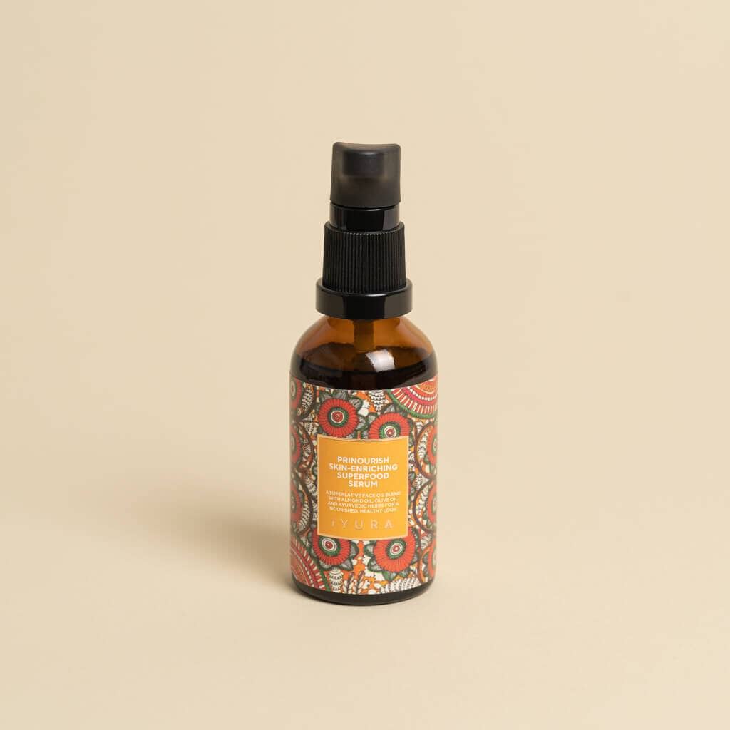 Prinourish Skin-Enriching Superfood Serum - With Almond Oil, Olive Oil, Turmeric, Mango and More Ayurvedic Herbs: - Image 12