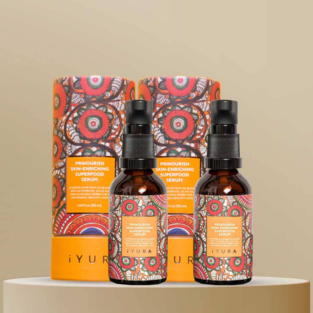 Prinourish Skin-Enriching Superfood Serum | With Almond Oil, Olive Oil, Turmeric, Mango and More Ayurvedic Herbs - Image 12