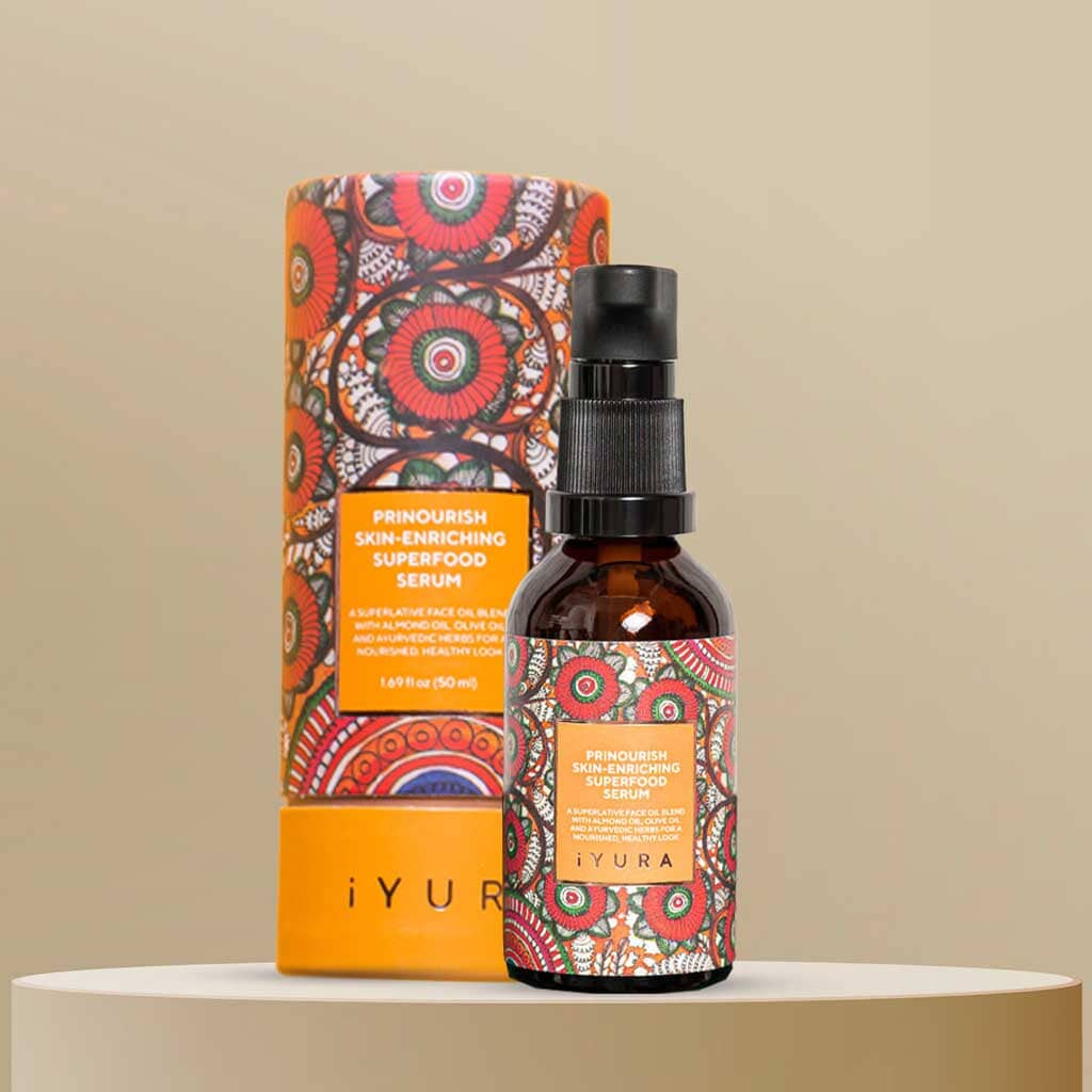 Prinourish Skin-Enriching Superfood Serum | With Almond Oil, Olive Oil, Turmeric, Mango and More Ayurvedic Herbs - Image 13