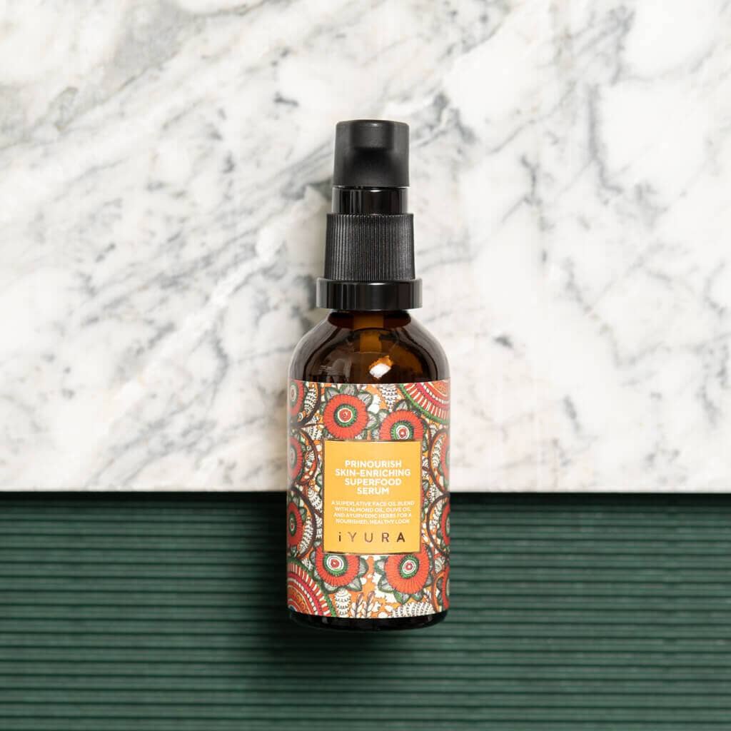 Prinourish Skin-Enriching Superfood Serum - With Almond Oil, Olive Oil, Turmeric, Mango and More Ayurvedic Herbs: - Image 5