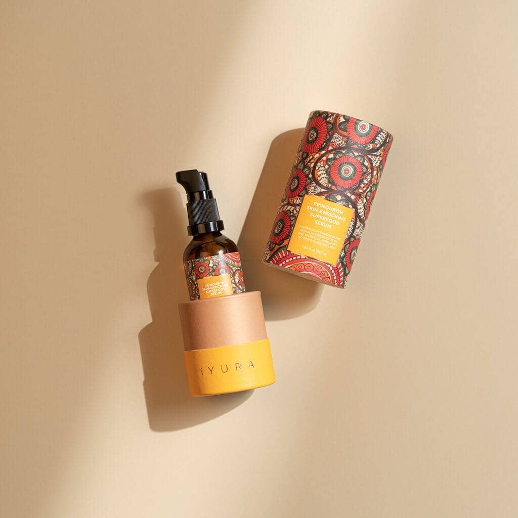 Prinourish Skin-Enriching Superfood Serum - With Almond Oil, Olive Oil, Turmeric, Mango and More Ayurvedic Herbs: - Image 8