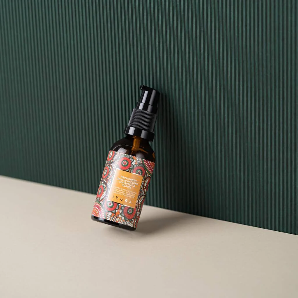 Prinourish Skin-Enriching Superfood Serum - With Almond Oil, Olive Oil, Turmeric, Mango and More Ayurvedic Herbs: - Image 9