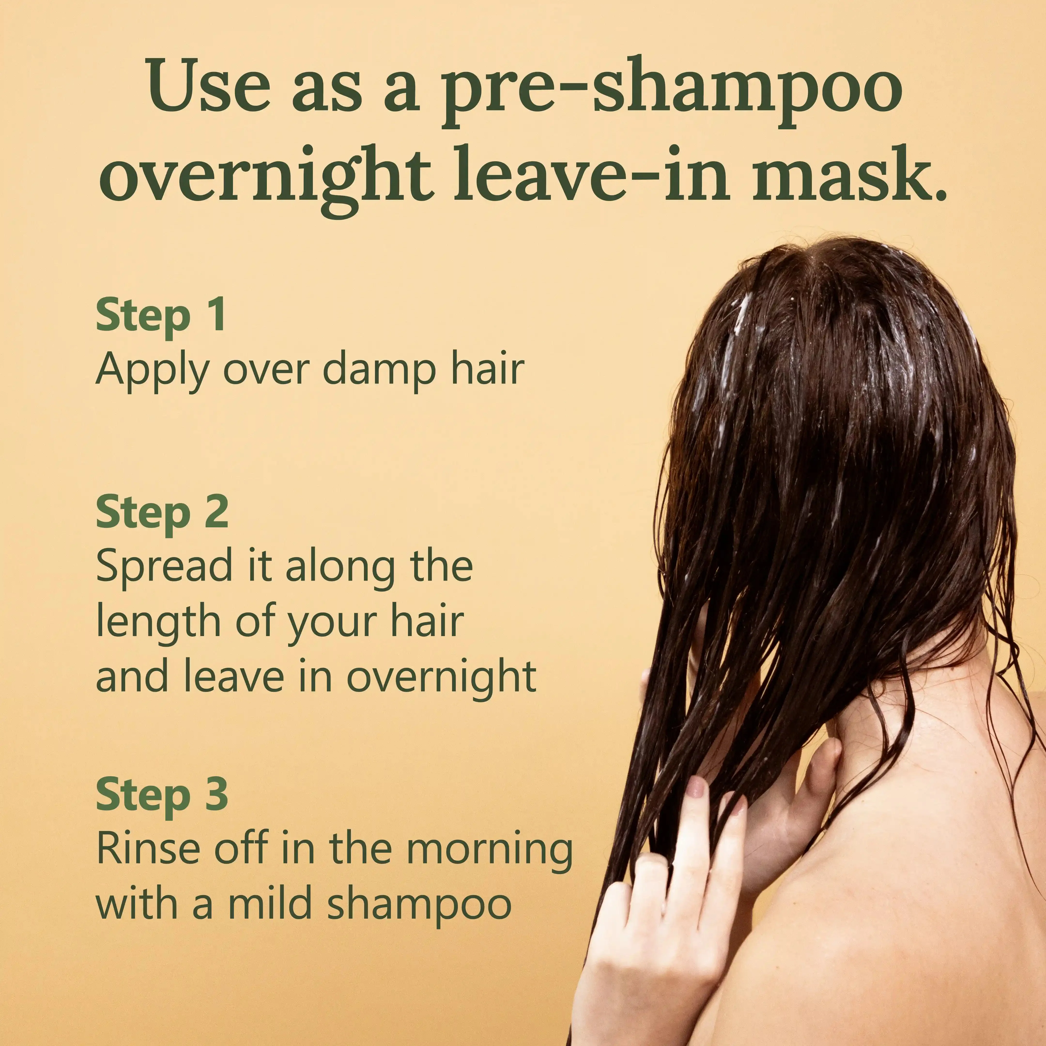 Soft-O-More Pre-Wash Hair Mask – Smooths, Softens, and Unfrizzes the look of Dry, Dull, Aging Hair – Revolutionary Formula with Moringa and Black Gram – Best Pre-Shampoo Hair Mask For Mature Hair - Image 8