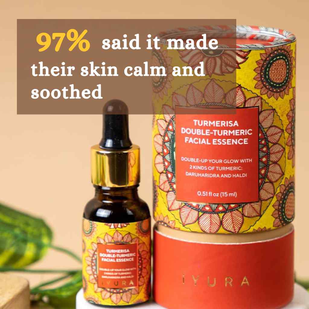 Turmerisa Double-Turmeric Facial Essence - Clinically Tested Ayurvedic Activator-Oil - Image 11