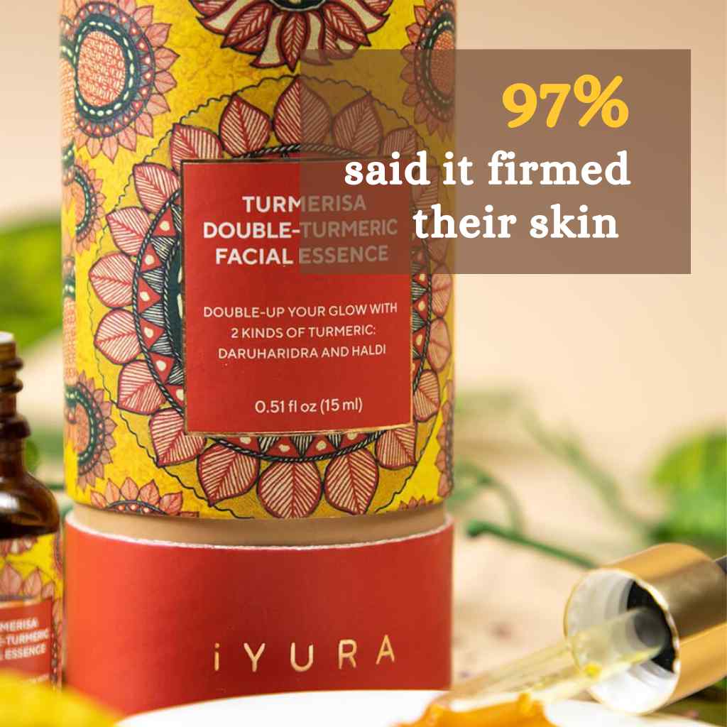 Turmerisa Double-Turmeric Facial Essence - Clinically Tested Ayurvedic Activator-Oil - Image 7