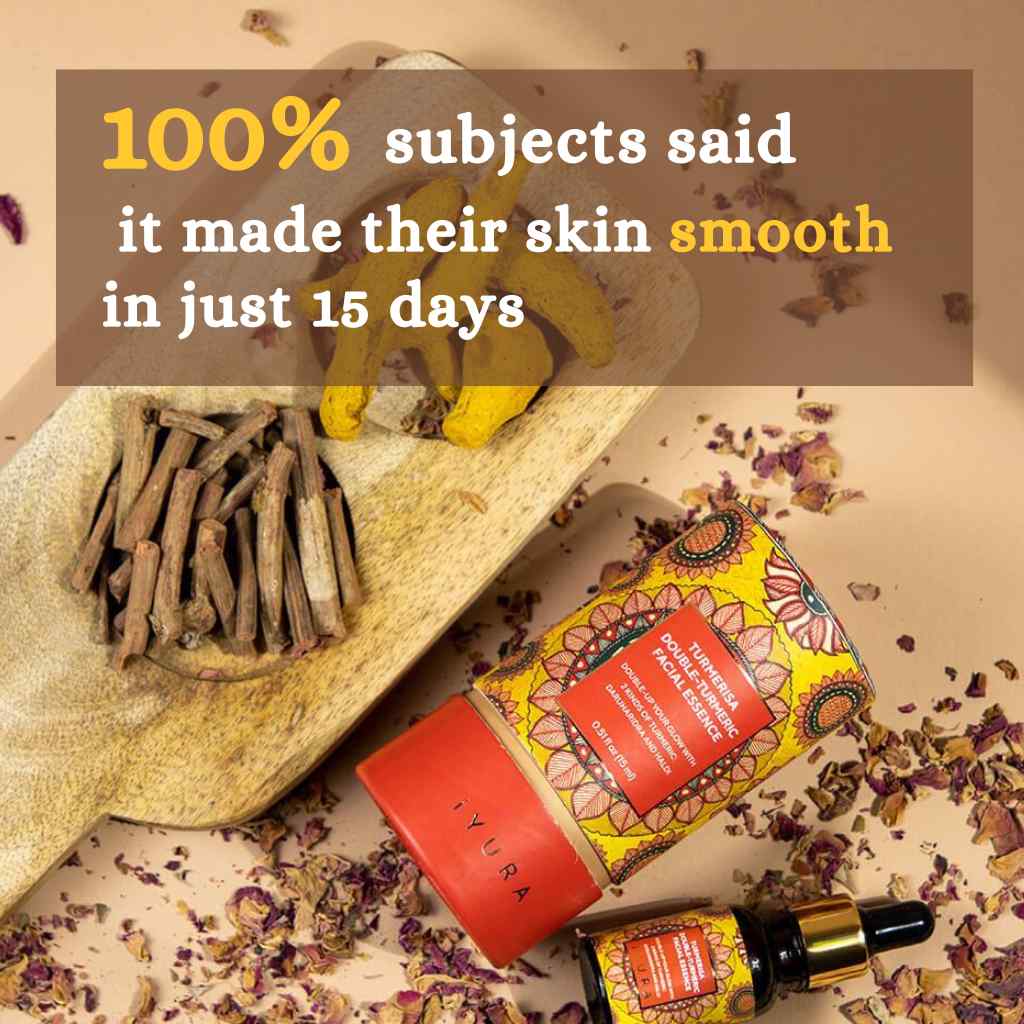 Turmerisa Double-Turmeric Facial Essence - Clinically Tested Ayurvedic Activator-Oil - Image 8